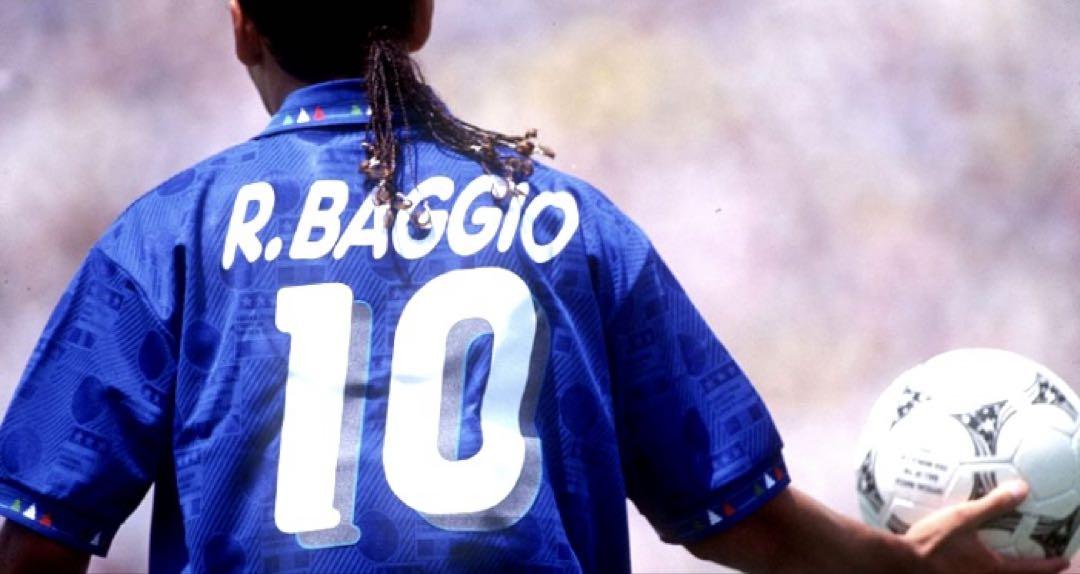 ロベルト・バッジョ イタリア代表ユニフォーム 94年 W杯モデル
