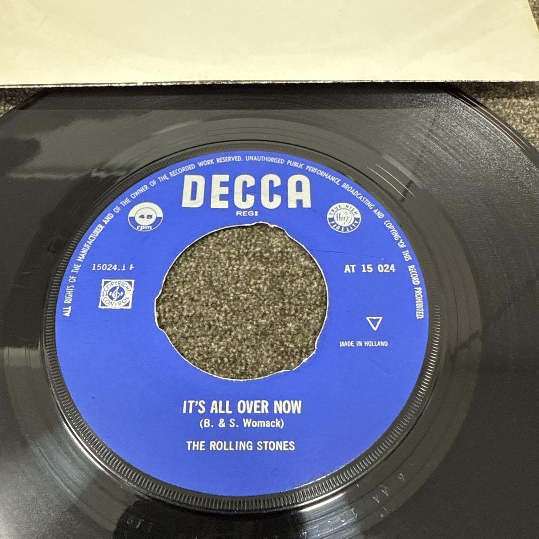 The Rolling Stones イッツ・オール・オーバー・ナウ レコード The Rolling Stones イッツ・オール・オーバー・ナウ レコード