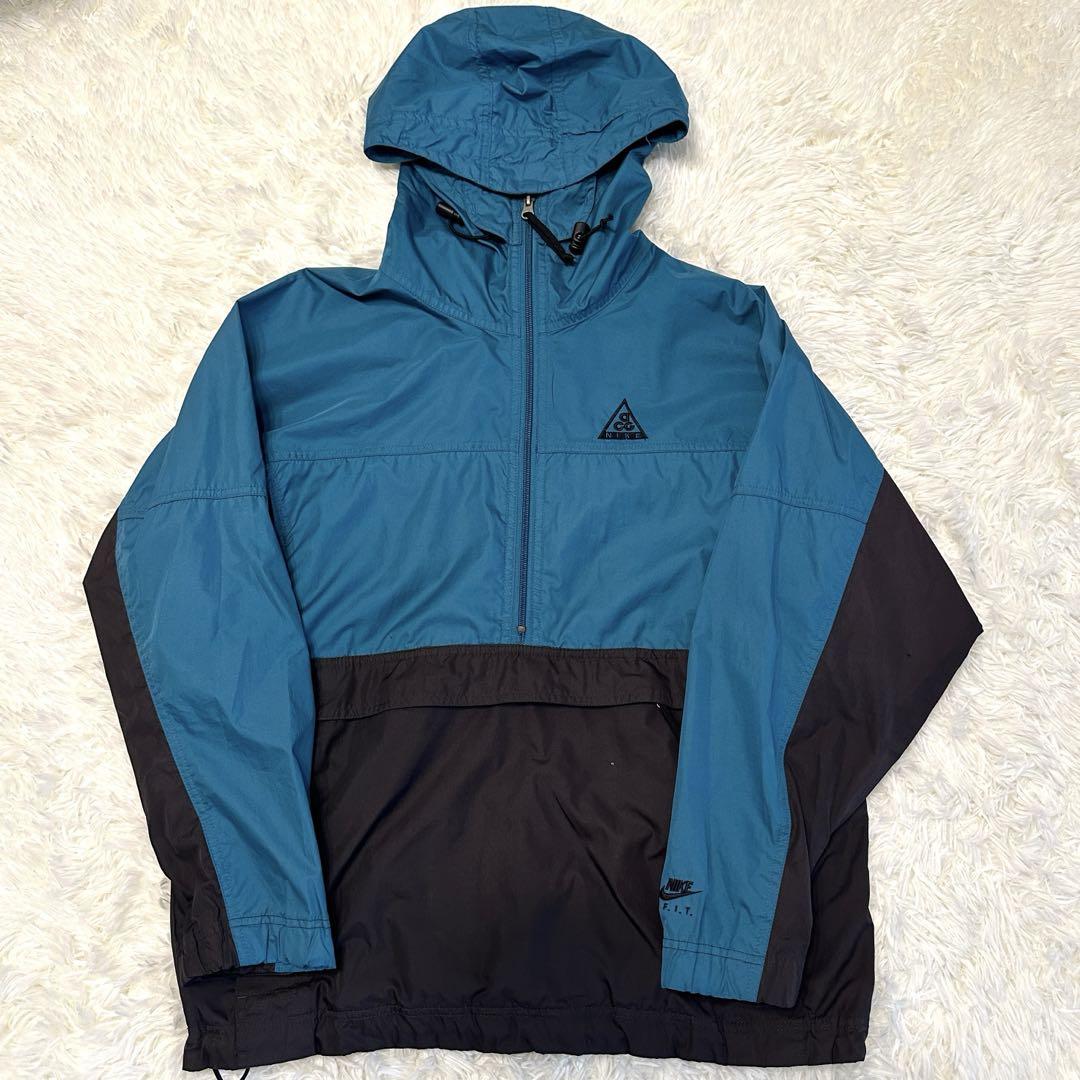 Nike acg ナイロンジャケット ハーフジップ L y2k アノラックパーカ