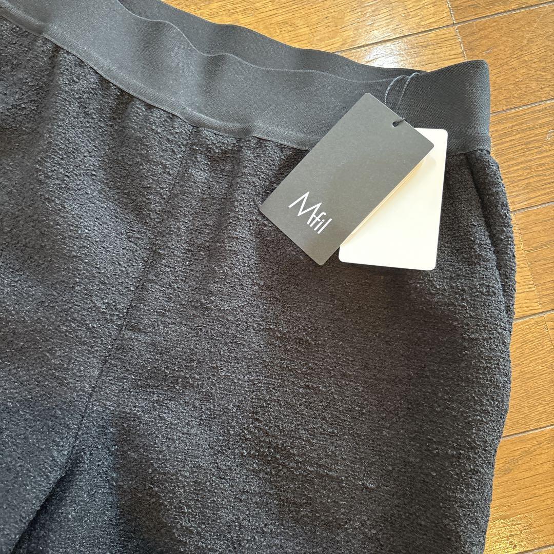 ワールド オンラインストア Mfilツイードテーパードクロップドパンツ 麻混 メルカリ - 38 パンツ