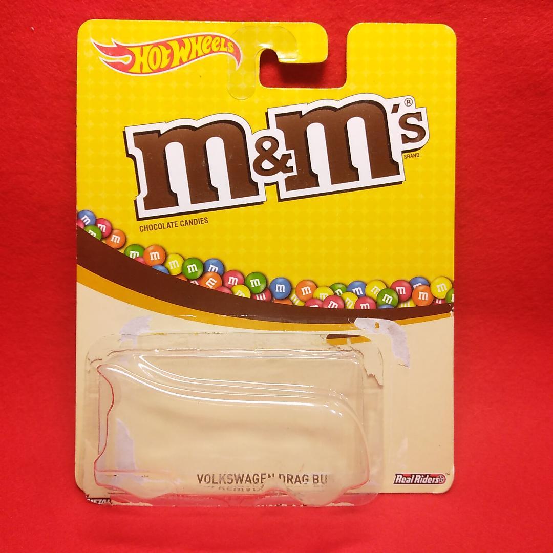 ホットウィール M&M's フォルクスワーゲン ドラッグバス エムアンドエム