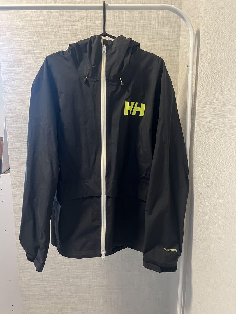 Helly Hansen ブラック マウンテンパーカー