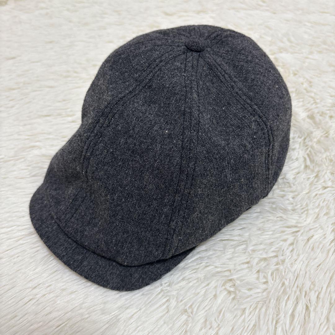 90s/STUSSY/USA製/美品/ハンチング/キャスケット/キャップ 美品✨STUSSY ステューシー ウールハンチング キャップ