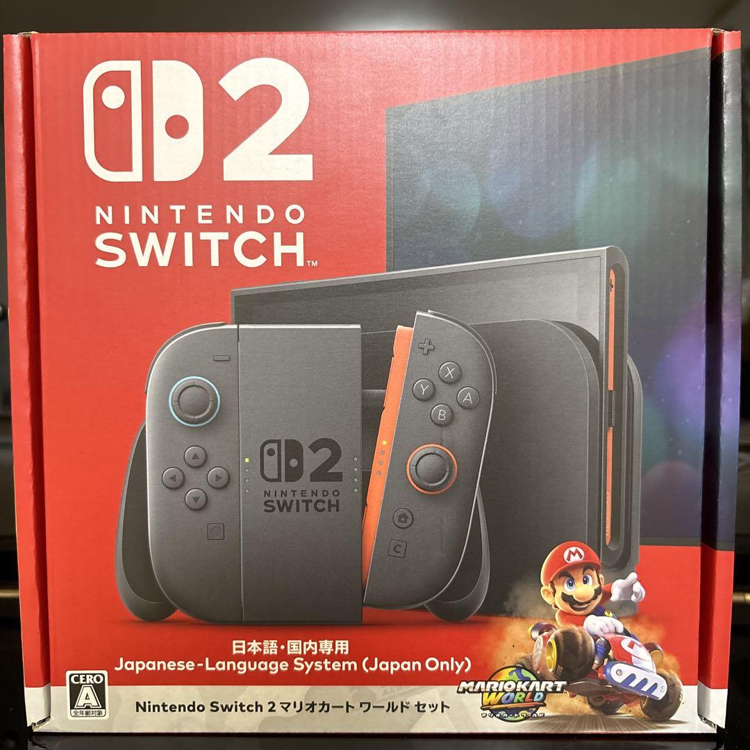 Nintendo Switch 2 本体 マリオカートワールドセット - メルカリ
