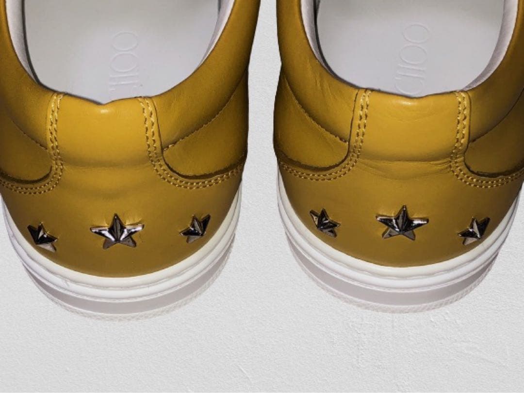 JIMMY CHOO ジミーチュー スニーカー 新品 レザー スター スタッズ