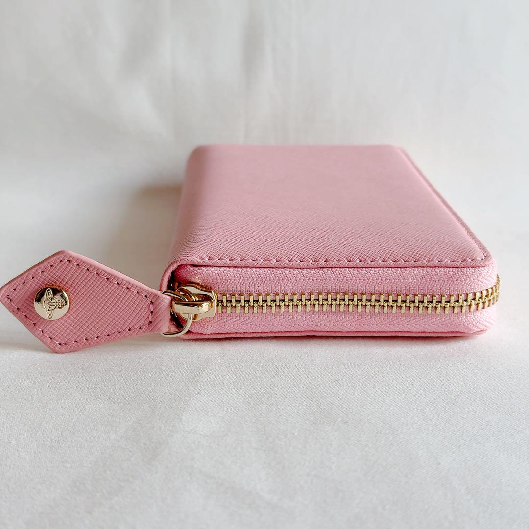 Vivienne Westwood Long Wallet Zipper Wallet Pink | eBay