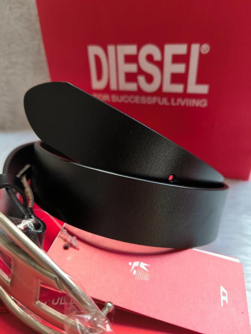 DIESEL - DIESEL ディーゼル ベルト ブラック レディース 85