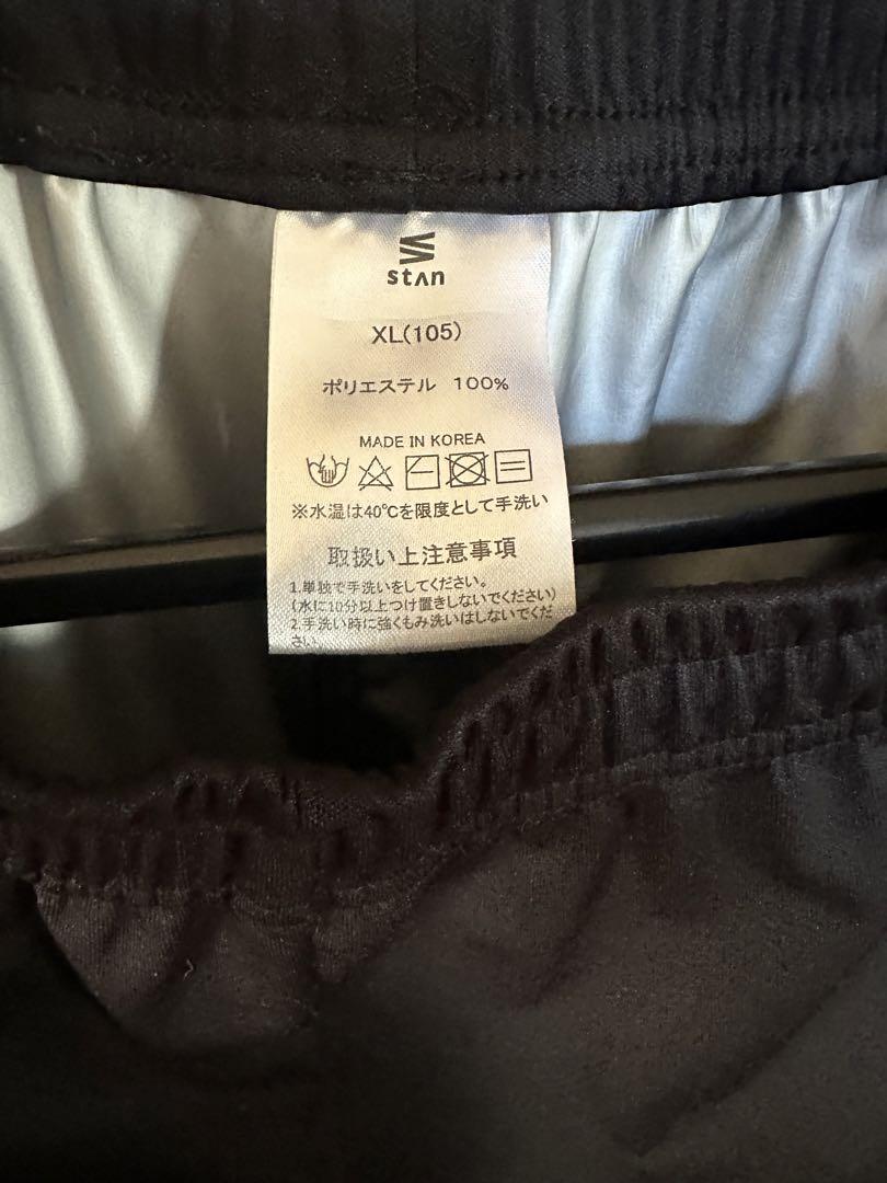 STAN サウナスーツフルジップ ブラック 上下XL