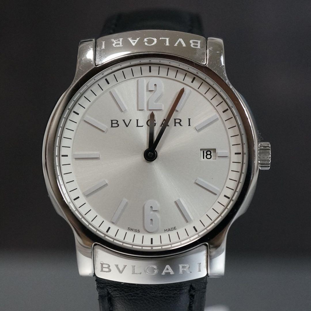 ◆新品電池◆BVLGARI ブルガリ レディース 腕時計 ST35S ソロテンポ