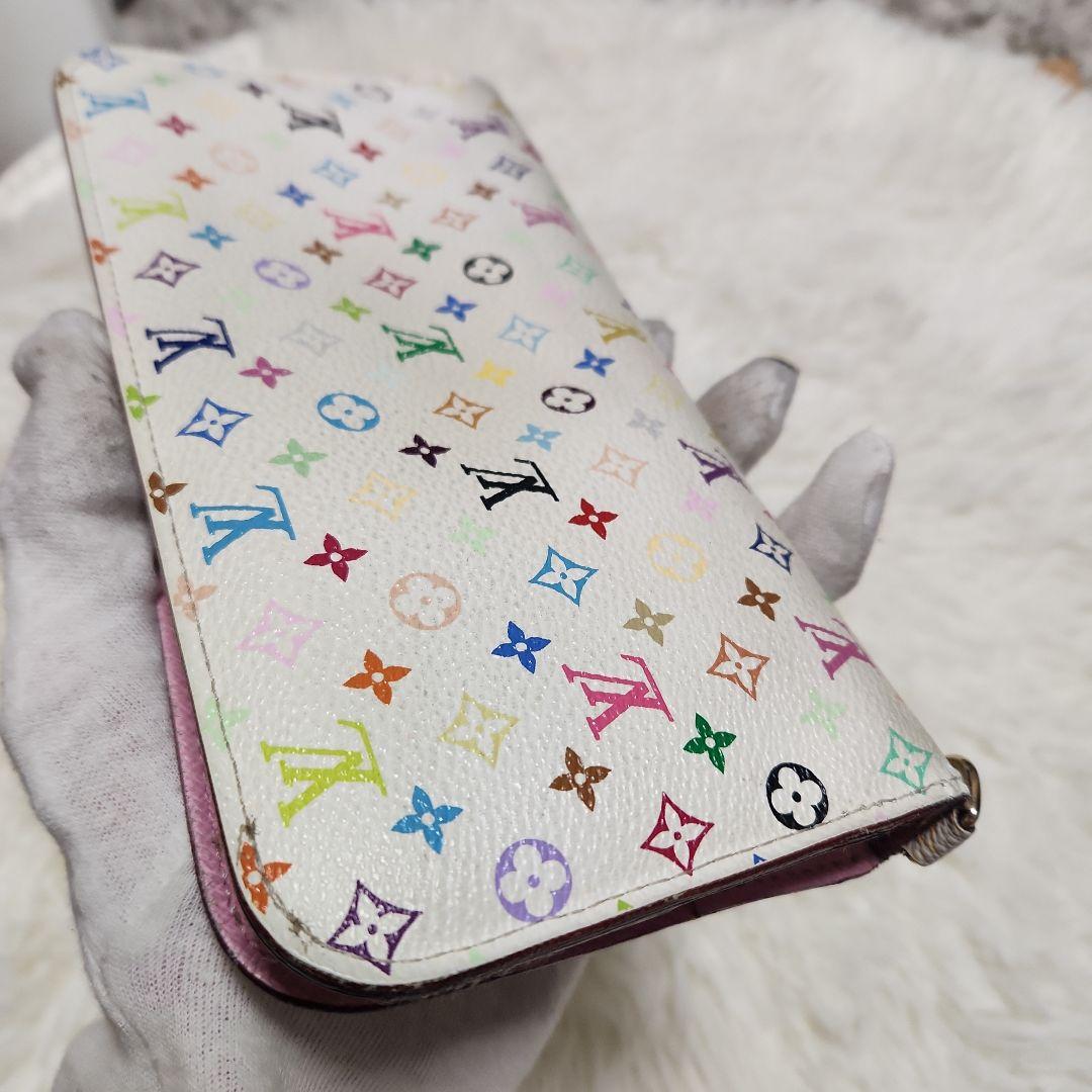 ルイヴィトン ポルトフォイユ アンソリット モノグラム 長財布　マルチカラー