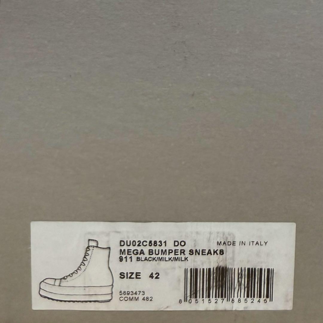 靴 Rick Owens Drkshdw Mega Bumper 42