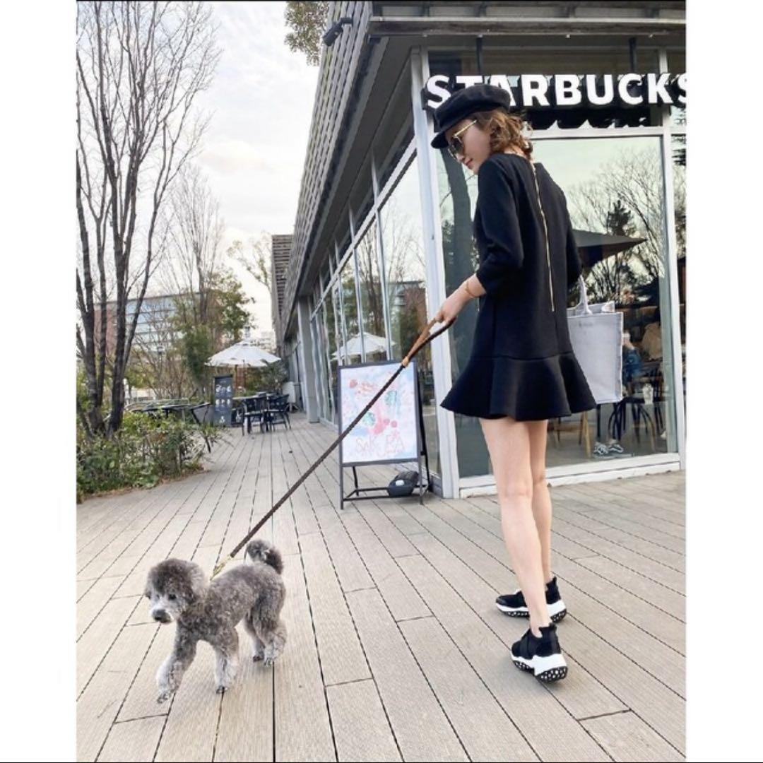 sheller シェリエ バックZIPスウェットミニワンピース Sheller シェリエ バックZIPスウェットミニワンピース - メルカリ
