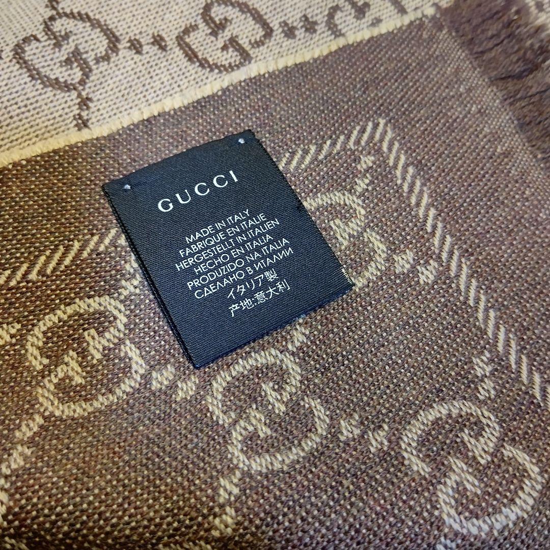 専用❤美品❤ GUCCI マフラー ストール ショール スカーフ❤ブラウン❤