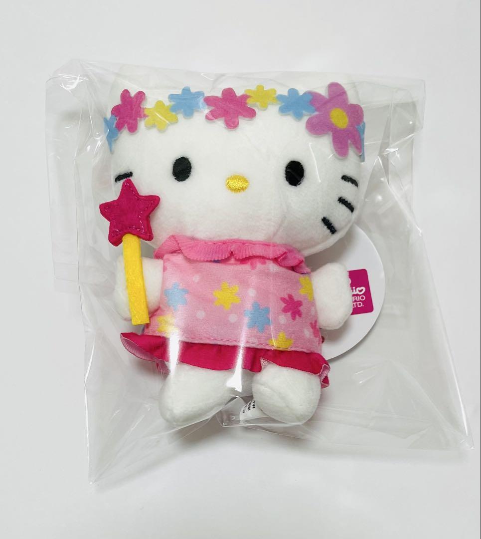 ハローキティ 花かんむり ぬいぐるみ キーホルダー サンリオ