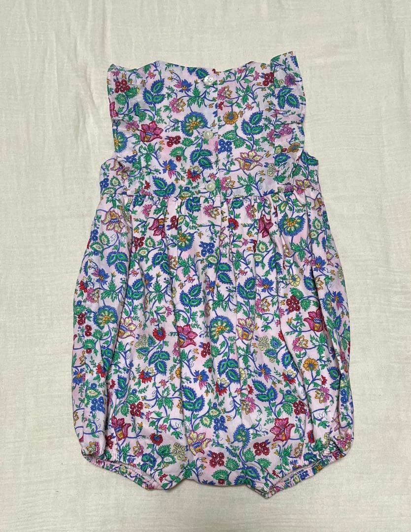 RalphLauren 花柄ロンパース 70cm 6M