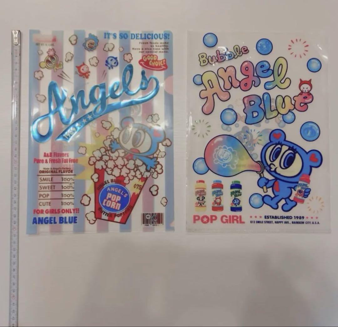 エンジェルブルー クリアファイル【今月で処分】ANGELBLUE angelblue - キャンドゥ エンジェルブルー クリアファイルの通販