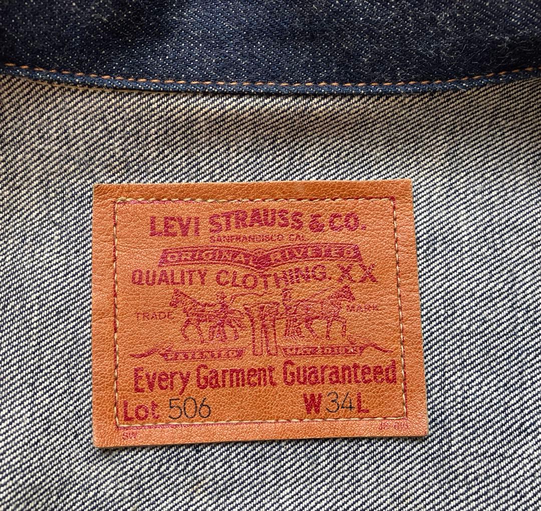 希少j58.Levi's71506大戦モデル復刻34インチ4つボタン 希少j58.Levi's71506大戦モデル復刻34インチ4つボタン