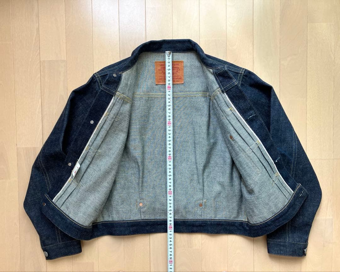 希少j58.Levi's71506大戦モデル復刻34インチ4つボタン 希少j58.Levi's71506大戦モデル復刻34インチ4つボタン