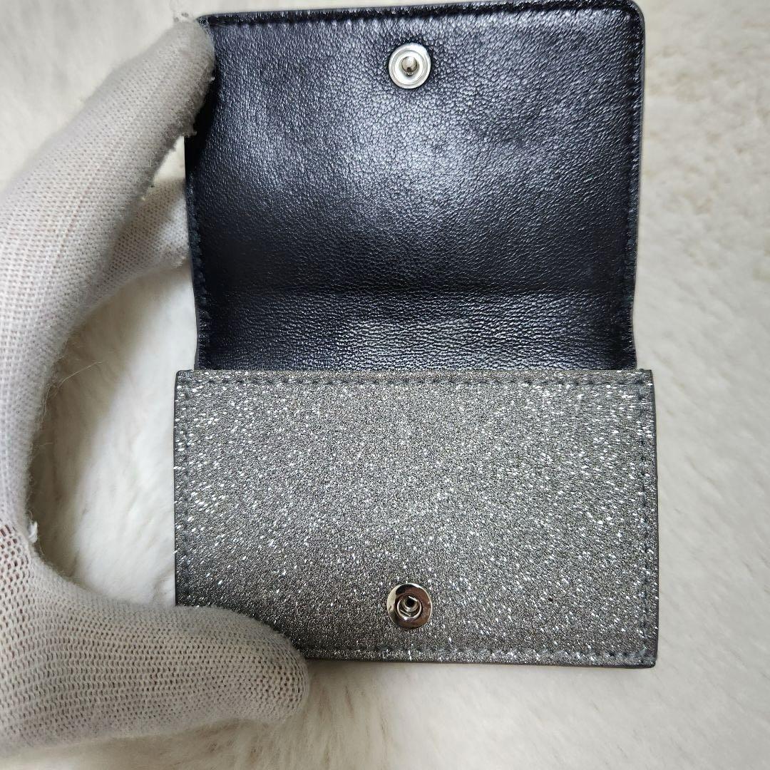 Amazon | BALENCIAGA(バレンシアガ) 財布 三つ折り グリッター