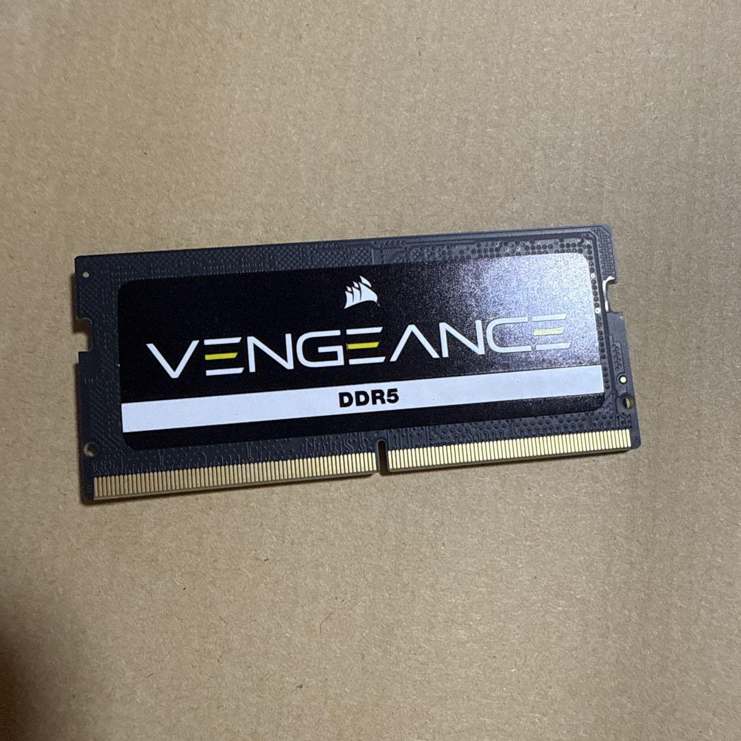 CORSAIR32GB DDR5 4800MHz 2枚セット（ノートパソコン用）