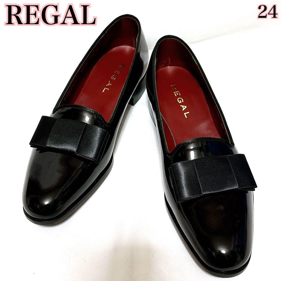 REGAL リーガル エナメル オペラ ブラック タキシード 24