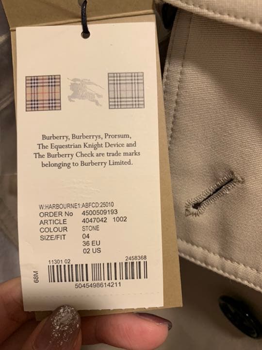 トレンチコートバーバリー