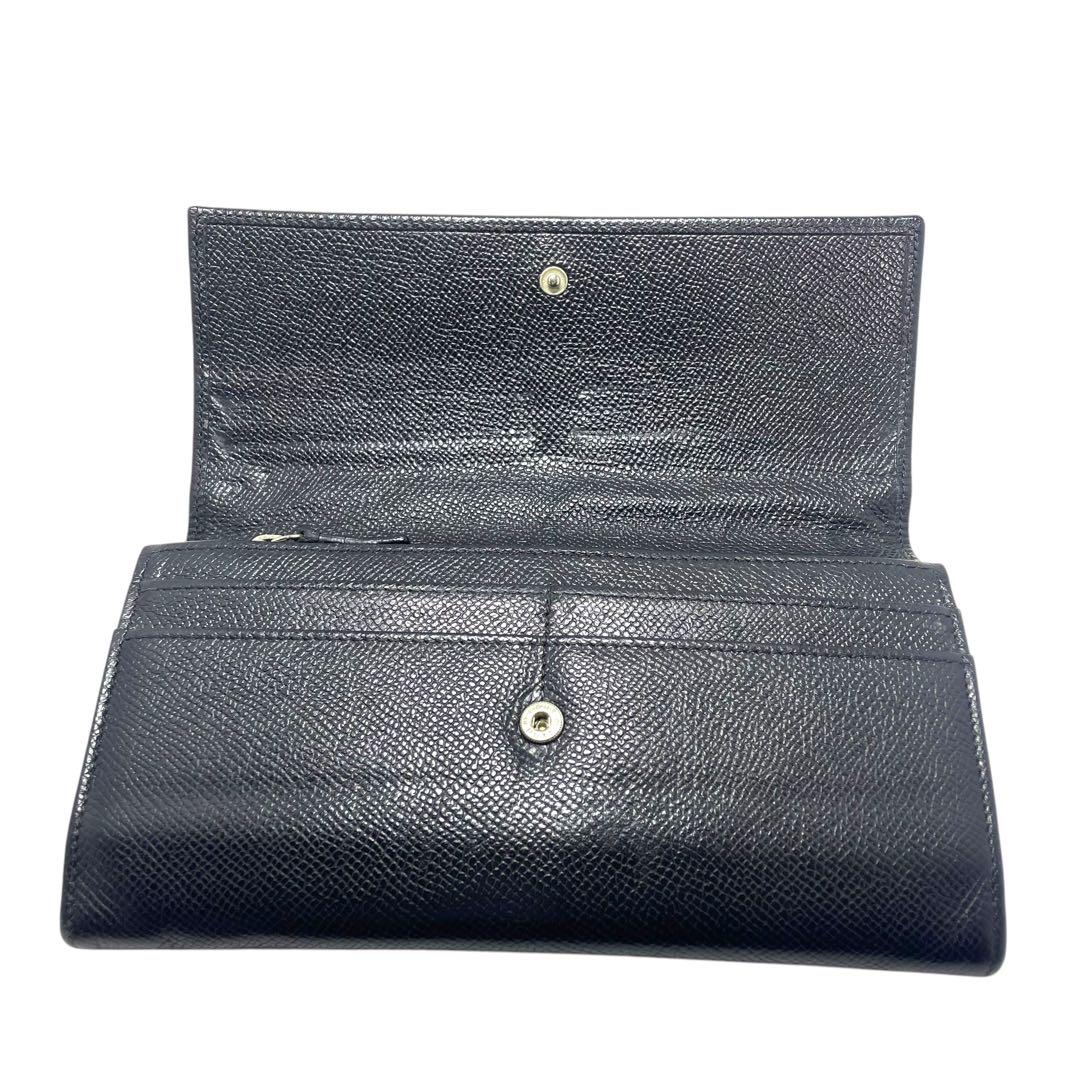 極美品 BVLGARI ブルガリ 長財布 サフィアーノレザー クラシコ