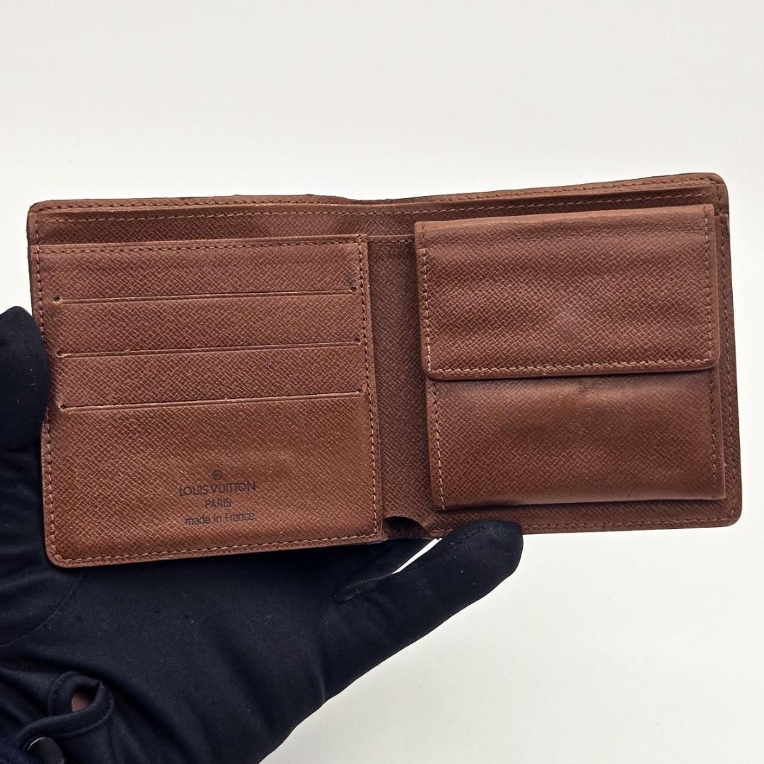 Louis Vuitton 二つ折り財布 モノグラム カルトクレディ モネ