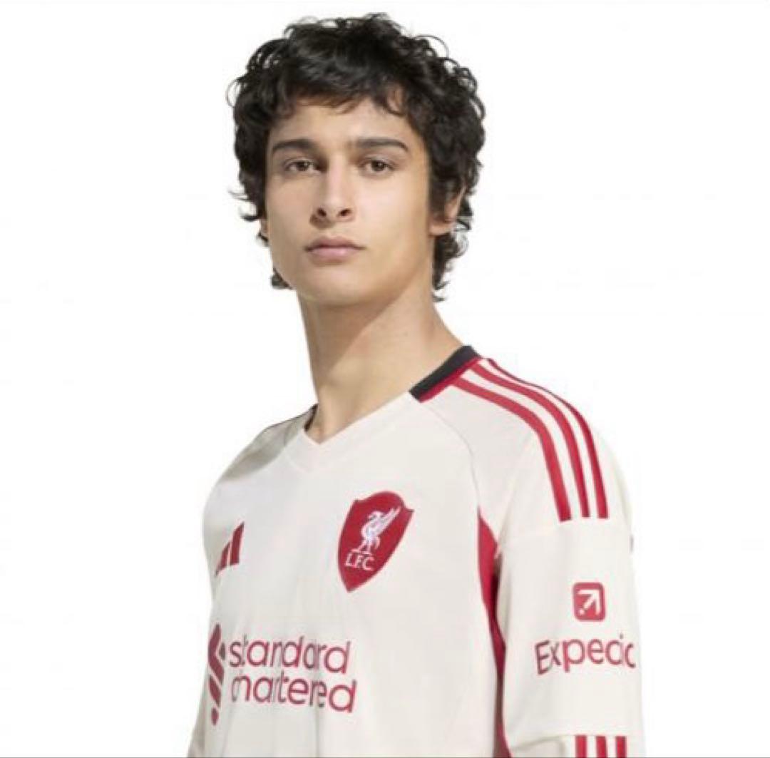 adidas公式 リバプール 25/26アウェイ長袖ユニフォーム レプリカ XL adidas公式 リバプール 25/26アウェイ長袖ユニフォーム レプリカ XL