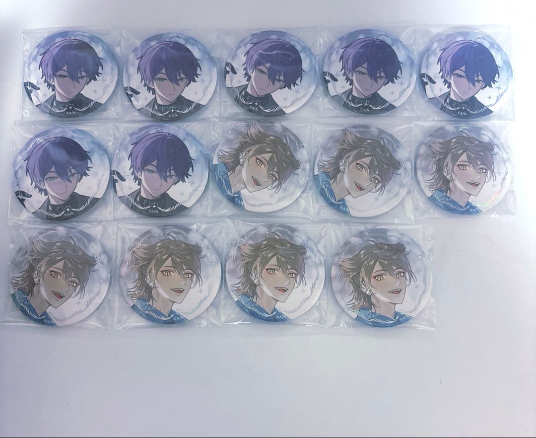 にじさんじ art 缶バッジ 剣持刀也 伏見ガク まとめ売り