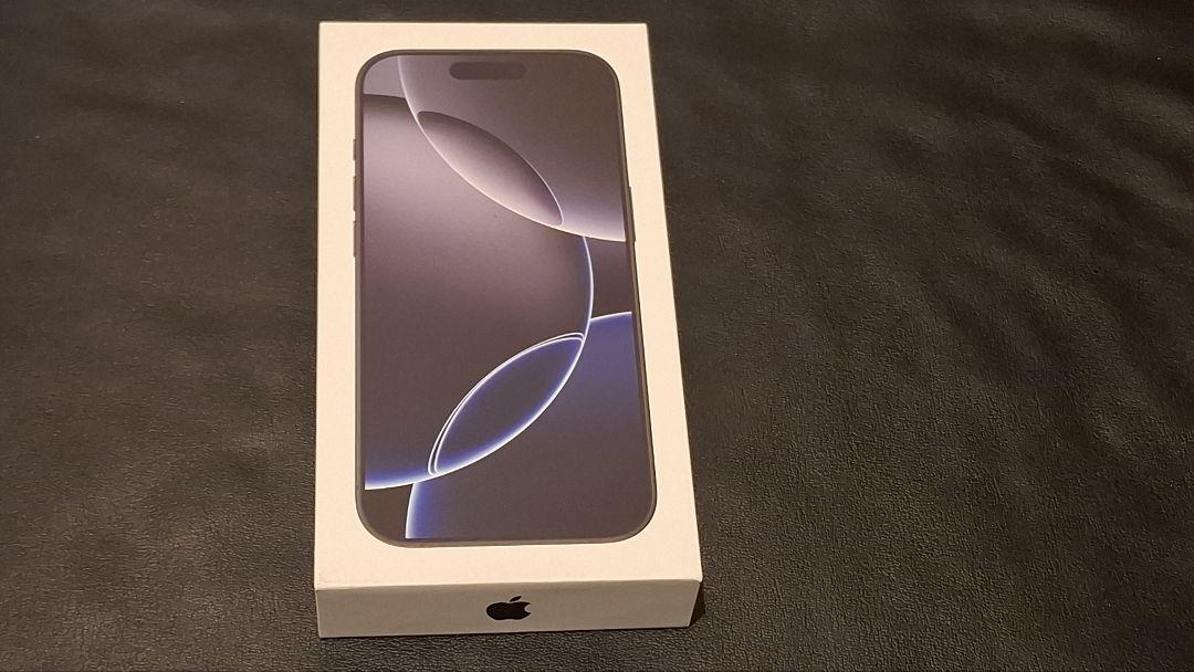 iPhone16 pro 256GB ブラック　未使用