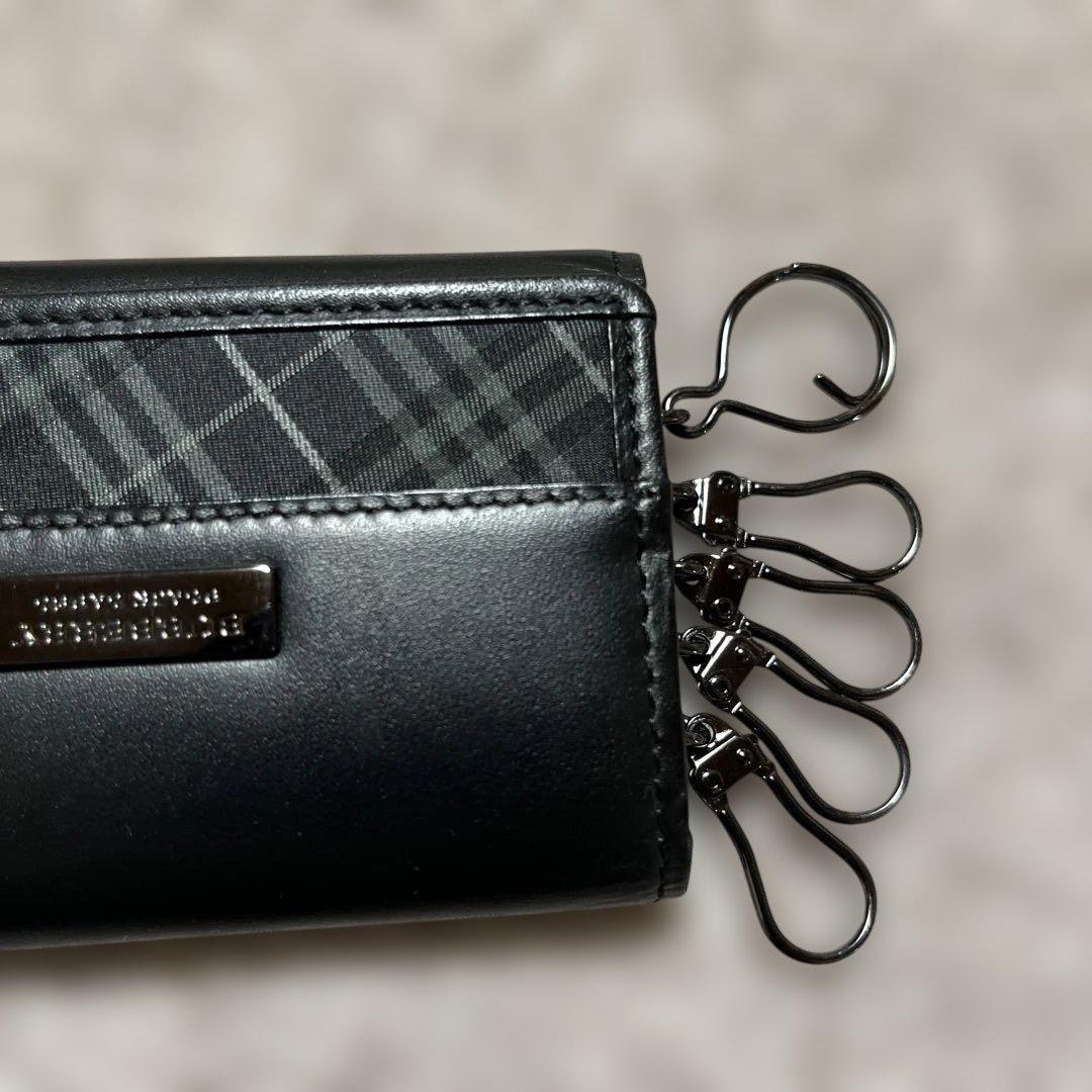BURBERRY Black Label キーケース ブラック