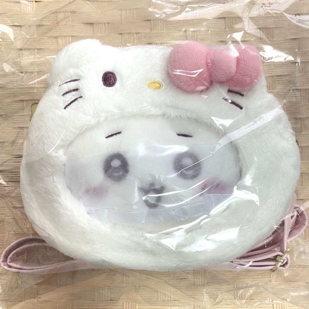 ちいかわ サンリオ コラボ ハローキティ ポシェット ちいかわ×サンリオがコラボ。ちいかわ＆ハローキティたちが