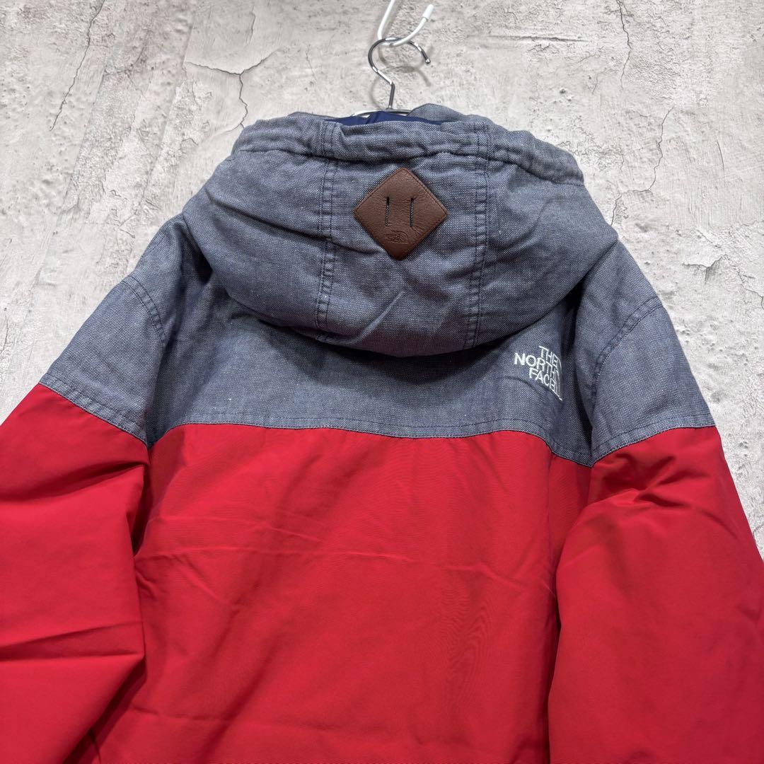 ☆人気　ノースフェイス　ナイロンパーカー　レッド　2XL