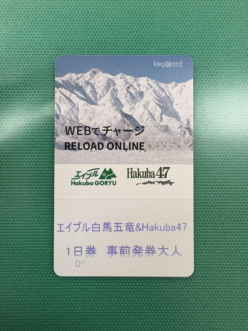 エイブル白馬五竜&Hakuba47 1日券 大人用