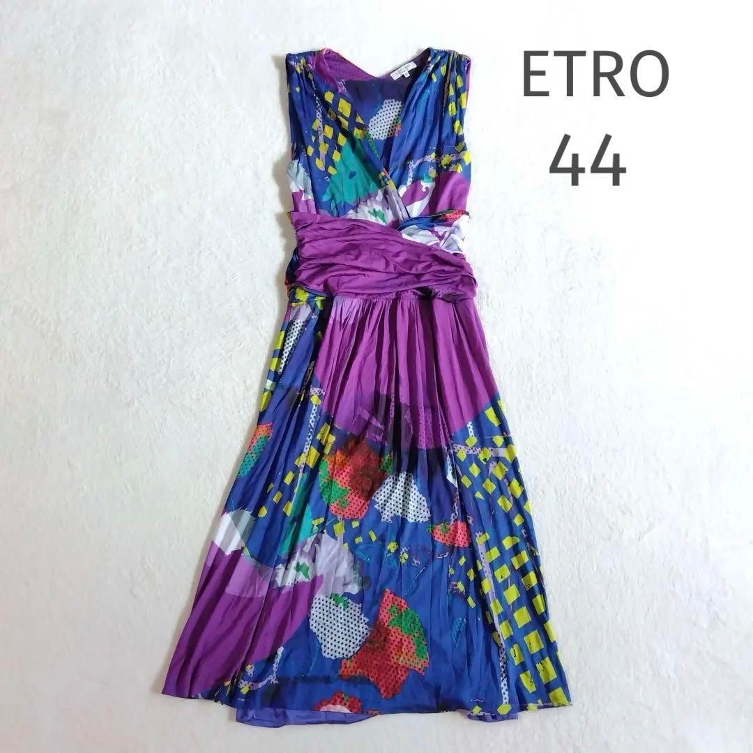 ETRO】エトロ ワンピース 44サイズ 美シルエットL 黒｜Yahoo