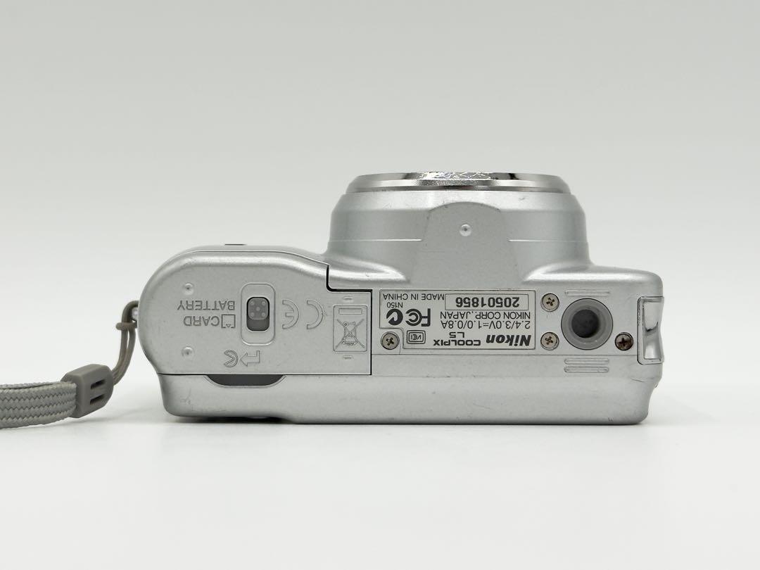 動作確認済】Nikon COOLPIX L5 デジタルカメラ シルバー
