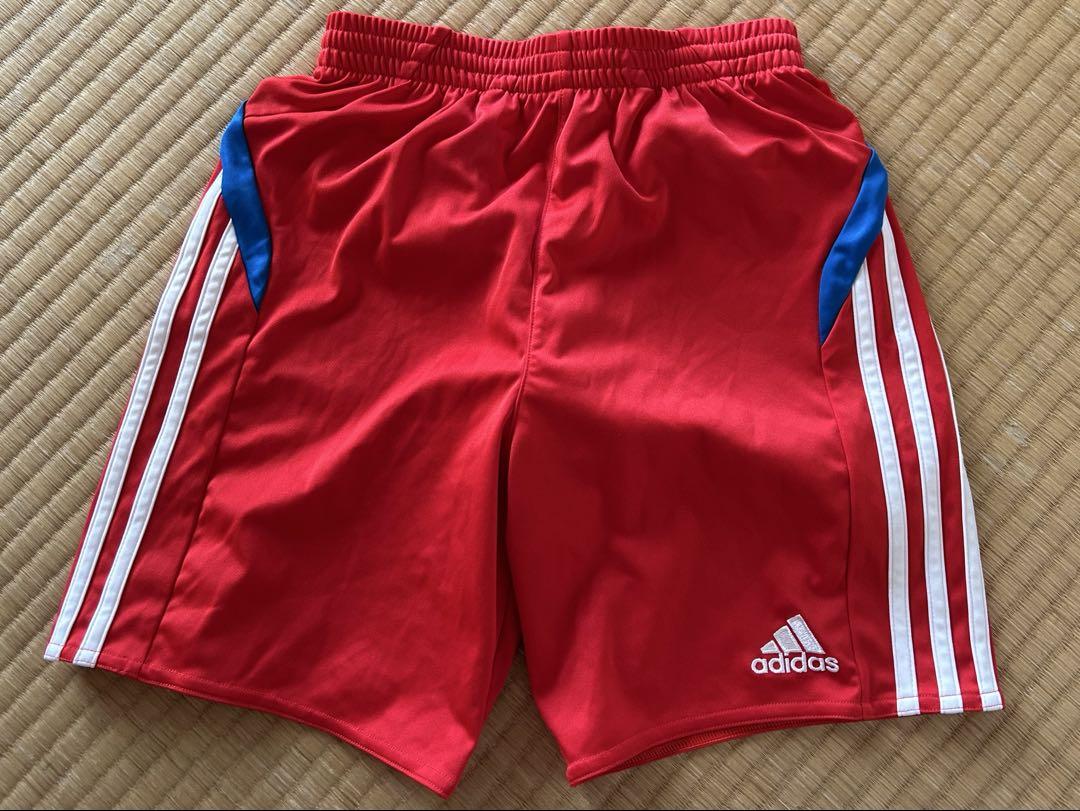 adidas ショートパンツ　赤 sporty&rich×adidas ショートパンツ - メルカリ