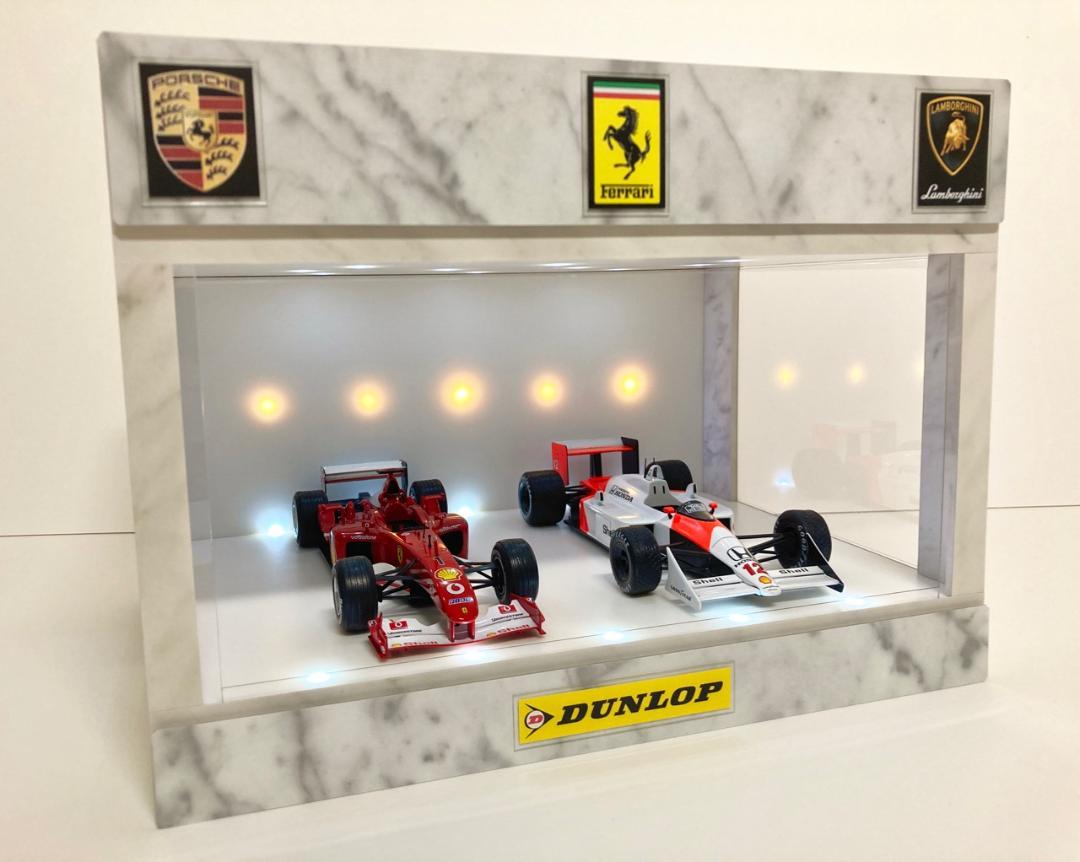 1/43展示可・Bauhausデザイン・照明付ディスプレーBOX /ネオジオラマ 1/43展示可・Bauhausデザイン・照明付ディスプレーBOX /ネオジオラマ