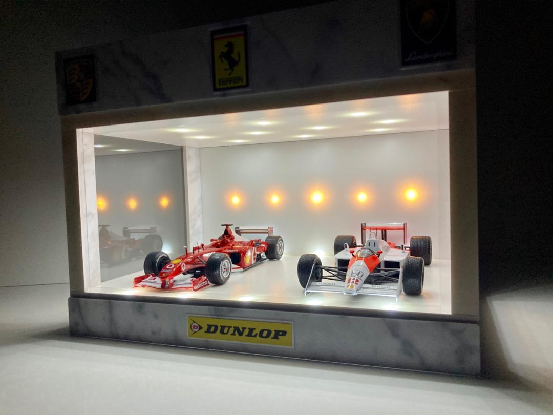 もーもー・1/18〜1/64・床壁天井発光ワイドタイプ・ディスプレーBOX もーもー様専用・1/18〜1/64・床壁天井発光ワイドタイプ
