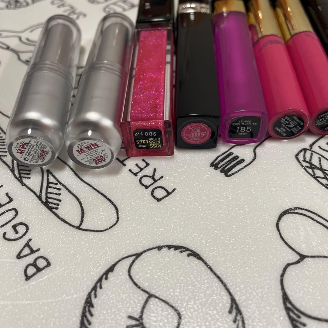 CHANEL DIOR など セット リップ 口紅