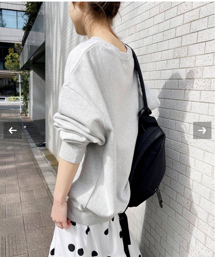Spick and Span ≪WEB限定≫ロゴBIGスウェット グレー
