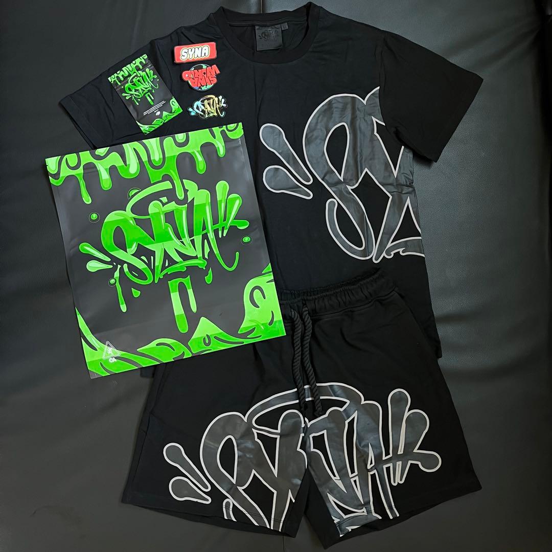 Syna World シナワールド セットアップ グレイ 男女兼用 Mサイズ Syna World セットアップ グレー Lサイズ - メルカリ