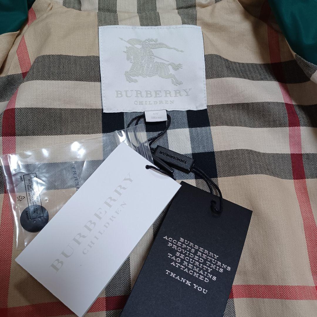 【新品】BURBERRY CHILDREN マウンテンパーカー フード 6Y