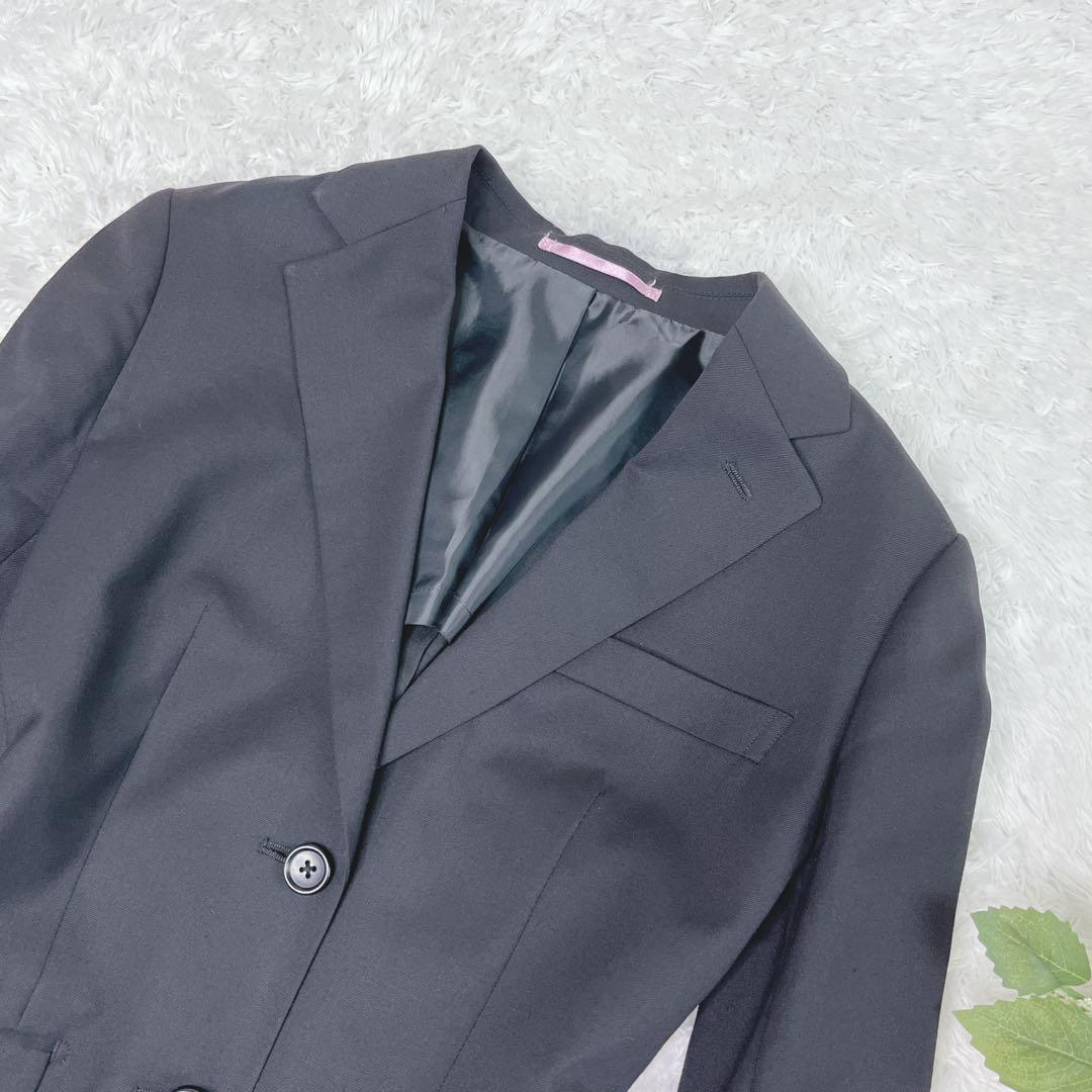 美品✨オリヒカライム スカートスーツ 洗える ウールマーク 近年