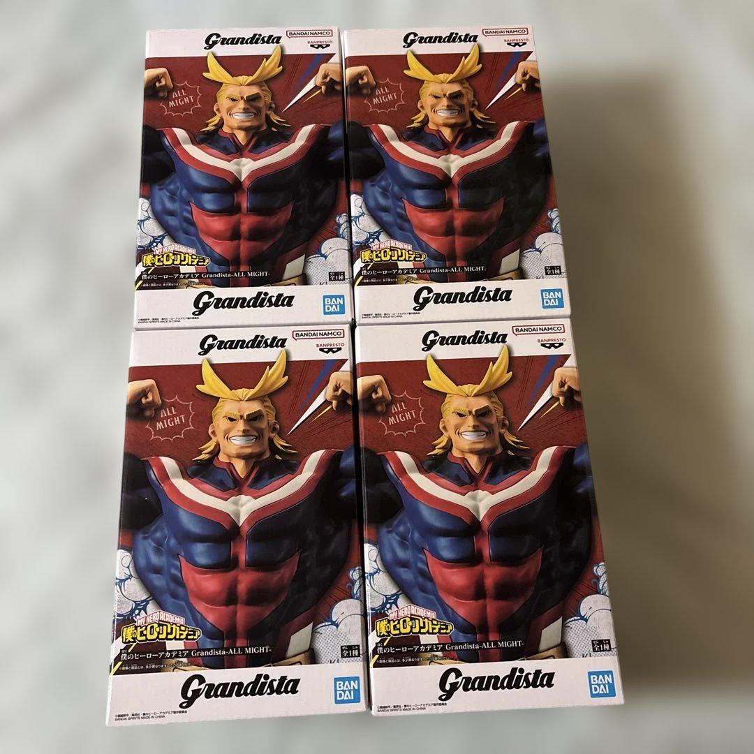 僕のヒーローアカデミア Grandista オールマイト 4体セット