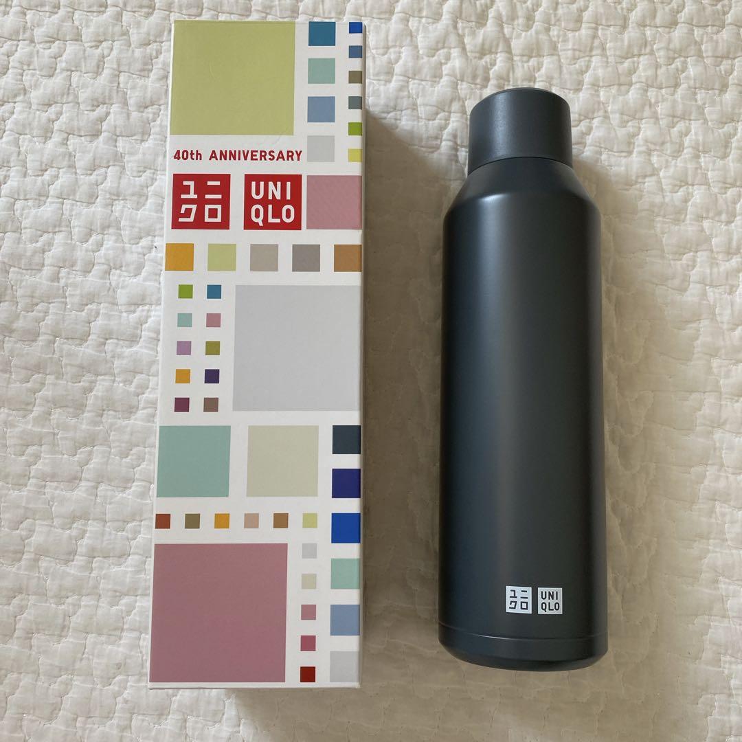 UNIQLO 40周年感謝祭ステンレスボトル炭酸対応新品11番