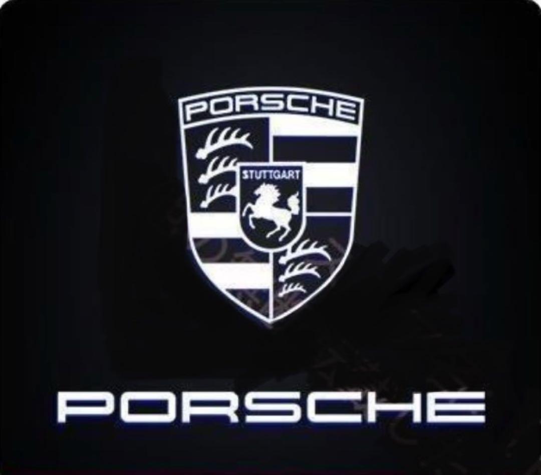 誕生日プレゼント PORSCHE ポルシェ 純正交換タイプ2個セット カーテシランプ ロゴ アクセサリー