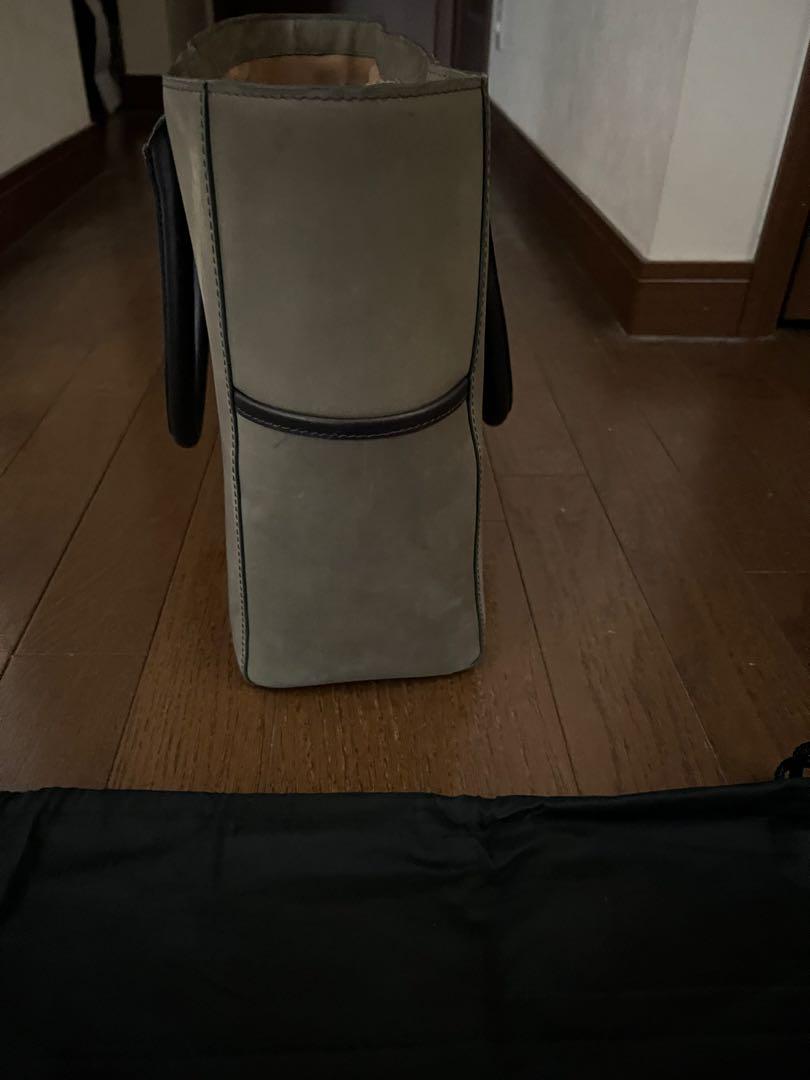美品　MORAL CODE 撥水ヌバック　トートバッグ 収納袋付き