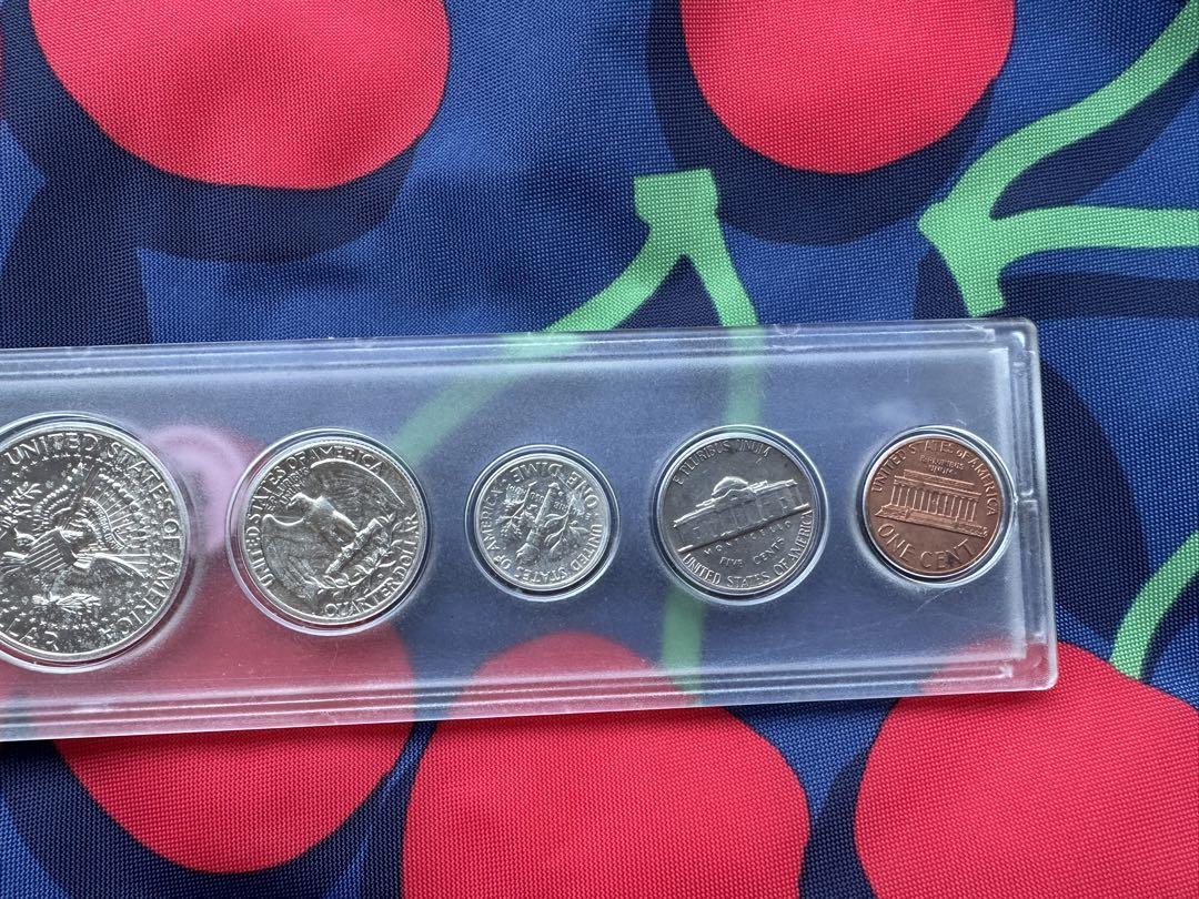 アメリカ　貨幣セット　アメリカ銀貨　米国貨幣6枚　重さ：約86.36g